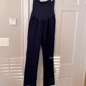 Indigo blue maternity jeans